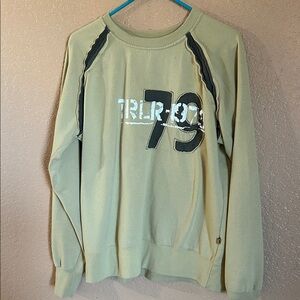 Men's Casual Crewneck Sweater - Khaki